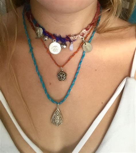 Handmade Necklaces Layered For A Unique Style Boho Leather Necklace