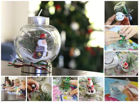 40 Diy Christmas Snow Globe Ideas For Kids