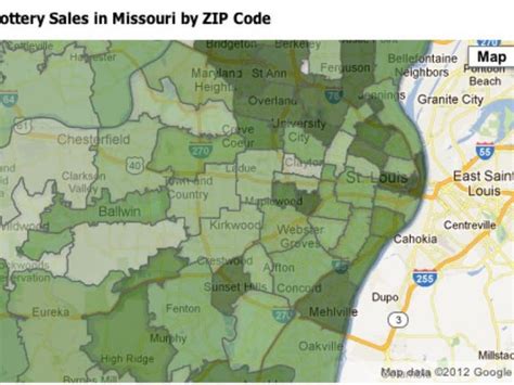 St Louis Zip Code Map Printable