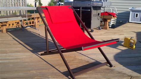 November 8, 2013 by addicted 2 diy 35 comments. Ana White | Sling Chairs - DIY Projects