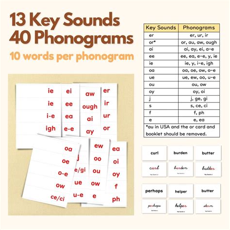 Phonogram Booklets Montessori Reading Folders