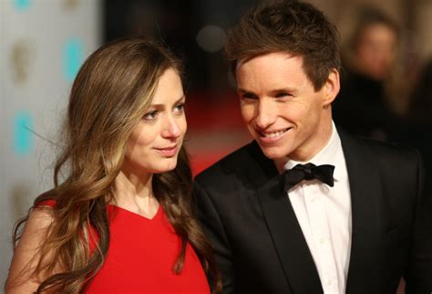 just eddie redmayne and his wife looking loved up at the baftas on valentine s day