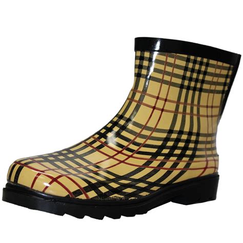 Tanleewa Women Rain Boots Non Slip Waterproof Rubber Boots Garden Boots