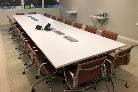 Tcw520 20 Cloud White Conference Table 1stop Office Furniture
