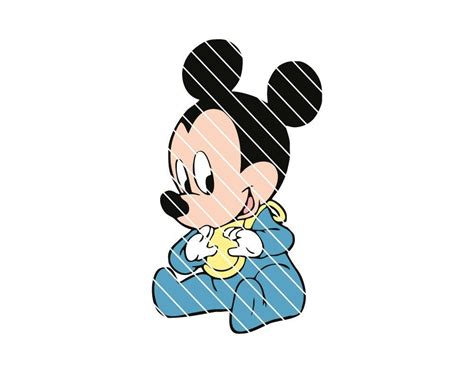Baby Mickey Mouse Svg Free