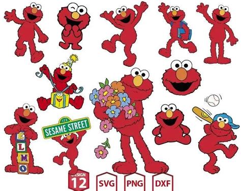 Adorable Elmo Svg For Cricut Sesame Street Fun Svg Upp11 Upplop