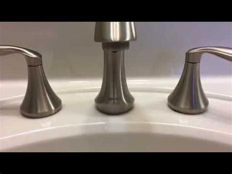 Sometimes the retaining nut (moen part #14986) is jammed from factory installation and can even break on removal. How do I replace my Moen bathroom faucet cartridge? - YouTube