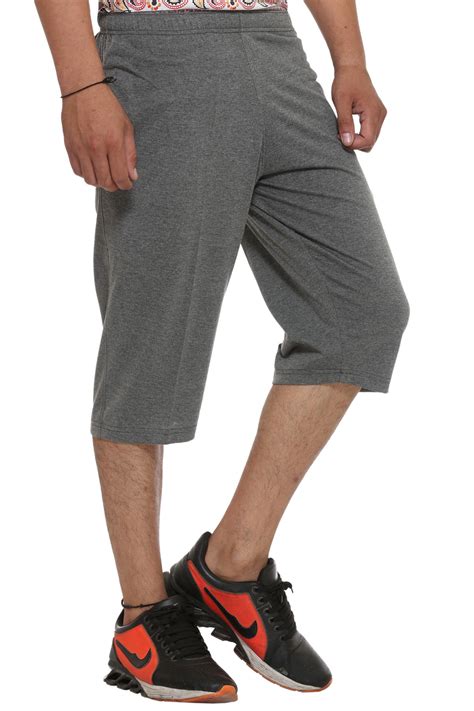 Buy Vimal Jonney Cotton Blended Th Capris For Men Pack Of Online