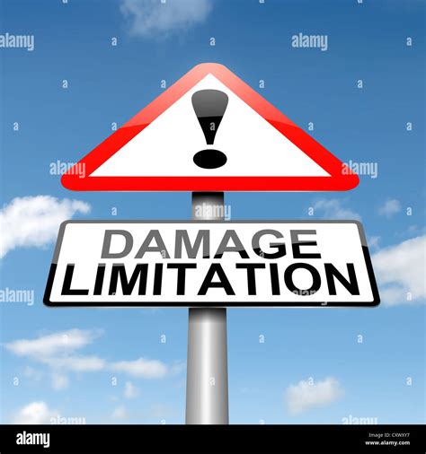 Damage Limitation Stock Photo Alamy