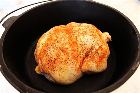 I cut up a whole chicken & it works perfectly. Dutch Oven Tomato Braised Chicken