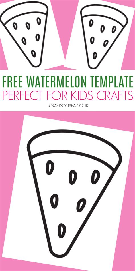 Watermelon Template Printable Printable Word Searches