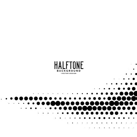 Minimal Wavy Dots Halftone Background Download Free Vector Art Stock