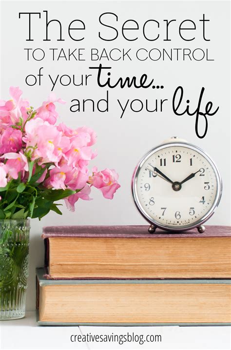 How To Take Back Control Of Your Time And Life Today