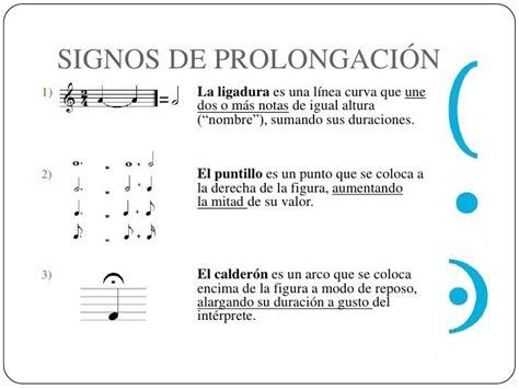 Musicolandia Los Signos De Prolongaci N En M Sica