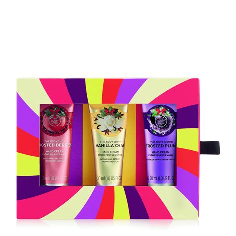 Buy The Body Shop Limited Edition Seasonal Hand Creams Trio T Set 3pc Set Of Assorted Hand