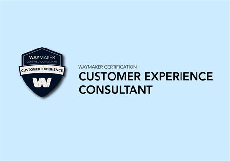 Customer Experience Consultant Certification