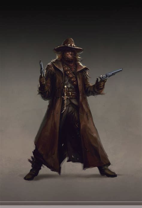 Artstation Marco Hasmanns Submission On Wild West Character Design