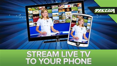Stream Tv To Your Android Phone Remote Media Center Live