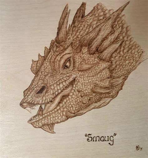 Second One In My Favorite Movie Dragons I Did Rpyrography