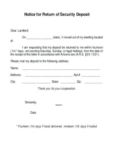 Get Our Example Of Security Deposit Refund Invoice Template Invoice