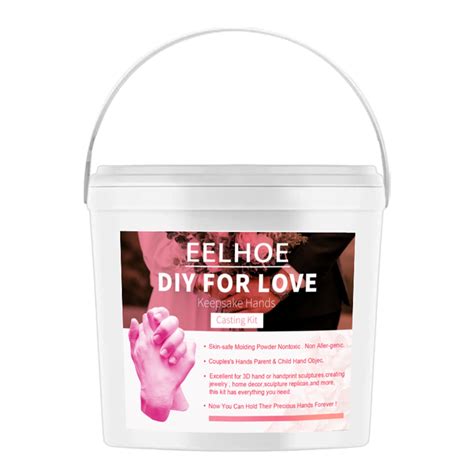 Buy Eelhoe Diy For Keepsake Hands Casting Kit Skin Secure Molding Powder Handprint Sculptures
