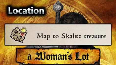 Kcd Skalitz Treasure Location And Map A Woman S Lot Dlc Youtube