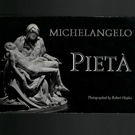 Signed Michelangelo Pieta Photography Book Robert Hupka 1979 Crown