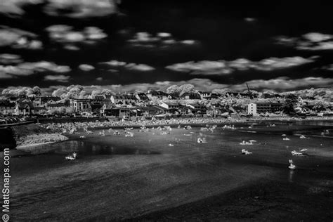 The Ghost Beach An Infrared Long Exposure Photo Looking