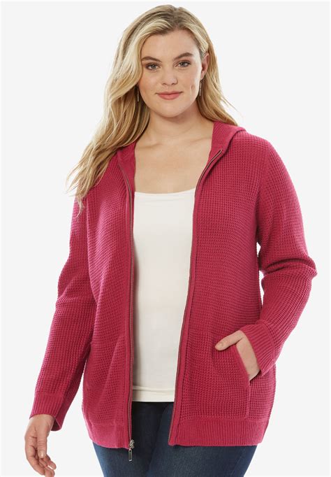 Thermal Hoodie Cardigan For Women Girls How To Wear Long Cardigans