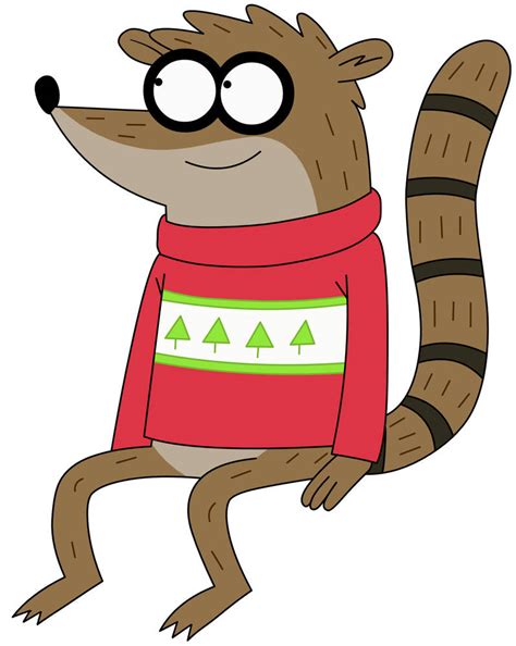 Rigby Also Sits On Invisible Couch By Pojienie On Deviantart