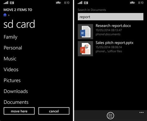 Official File Manager App For Windows Phone Now Available Download