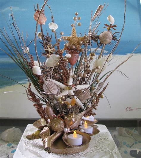 Choose from a variety of tailored ideas specifically to your special day. Seashell Centerpiece 20 in.Beach Wedding Seashell