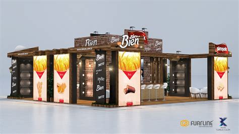 Yunus çilek Food Exhibition Stand Design