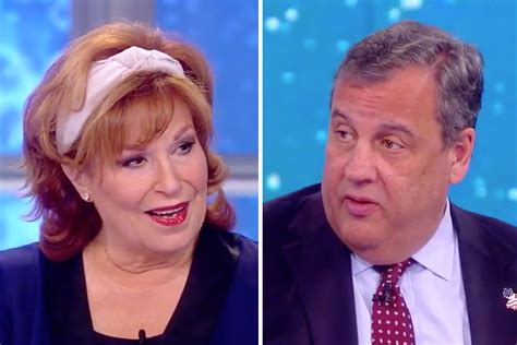 ‘the View’ Hosts Are Mortified As Joy Behar Asks Chris Christie About His Sex Life Does She