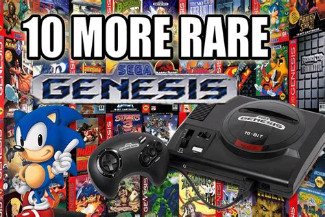 10 More Rare Sega Genesis Games | Rarest Sega Games - YouTube