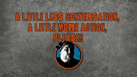 A Little Less Conversation A Little More Action Please Youtube