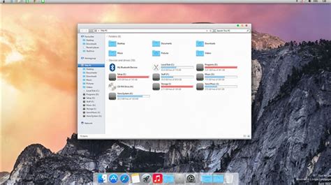 Trasformare Windows In Mac OS X Yosemite Con Mac OS X Yosemite