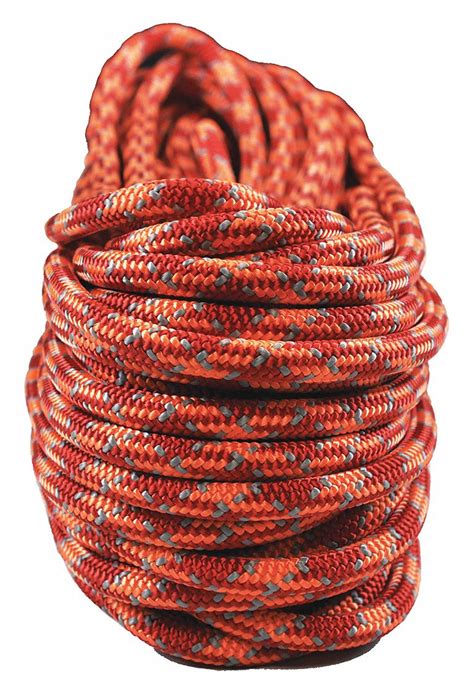 716 In Rope Dia Orangeredsilver Climbing Rope 54ze63ag24sp118