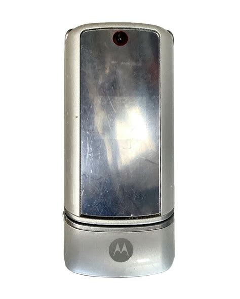 Motorola Moto Krzr K1m Verizon Wireless Camera Flip Phone White K1m 3g