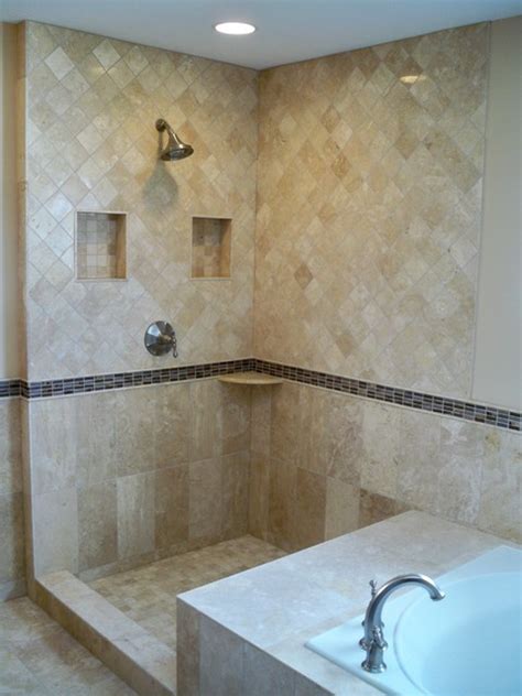 But, also, since i am over at this house often, and use this bathroom pretty often, i can check in on the things and fix as necessary. Travertine master bath - Traditional - Bathroom ...