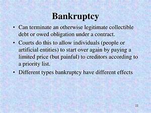 Ppt Secured Transactions And Bankruptcy Powerpoint