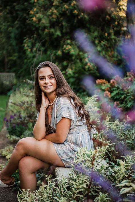 Warner Castle Sunken Gardens Rochester Senior Portrait Session Mackenzie JILL STUDIO