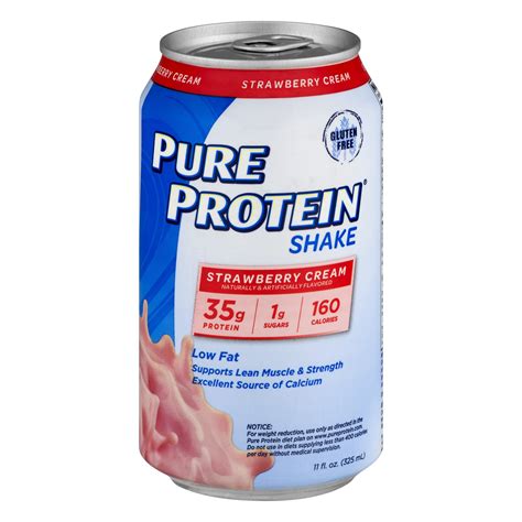 Pure Protein Shake 35g Protein Strawberry Cream