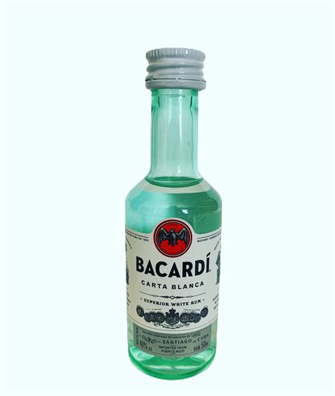 Share content with those of lda and above only. Bacardi Carta Blanca White Rum 40% 5cl