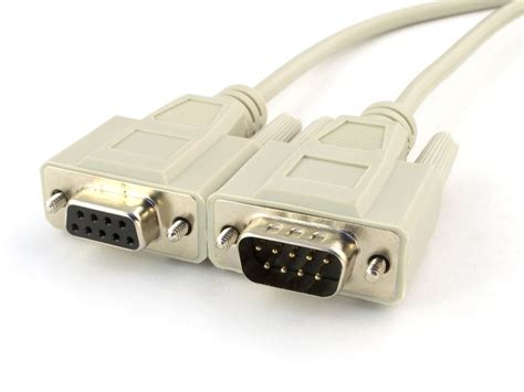 10 Ft Null Modem Cable Db9 Mf Computer Cable Store