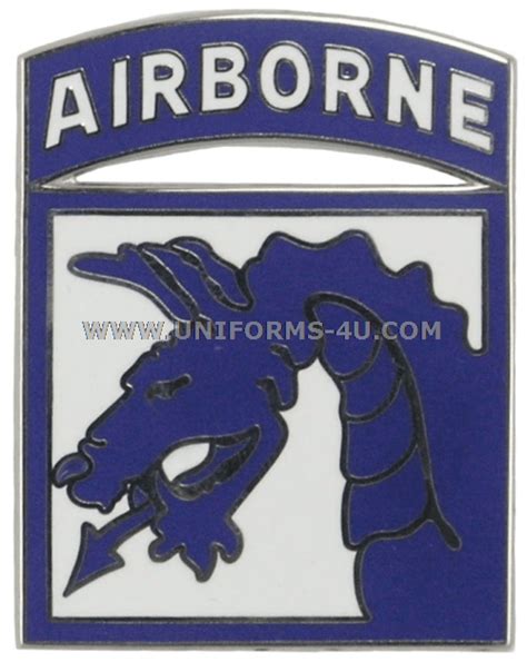 Us Army Xviii Airborne Corps Airborne Corps Combat Service Id Badge