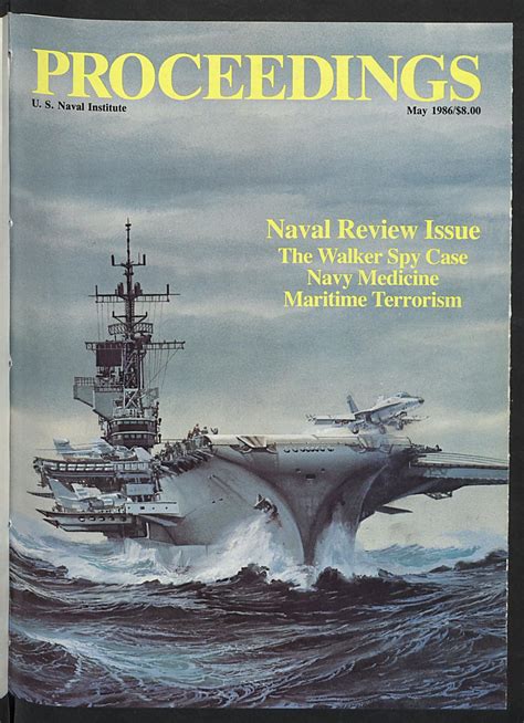 Proceedings May 1986 Vol 1125999 Us Naval Institute