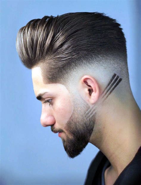 30 Fade Haircut With Line Design DamieCorbinn