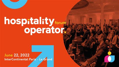 Hospitality Operator Forum 2022 English Hospitality On