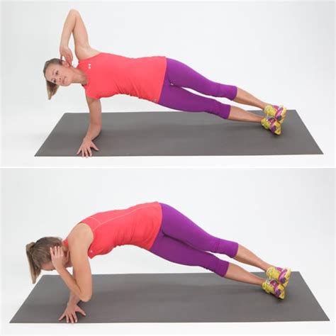 obliques twisting side plank best ab exercises for women popsugar fitness photo 5